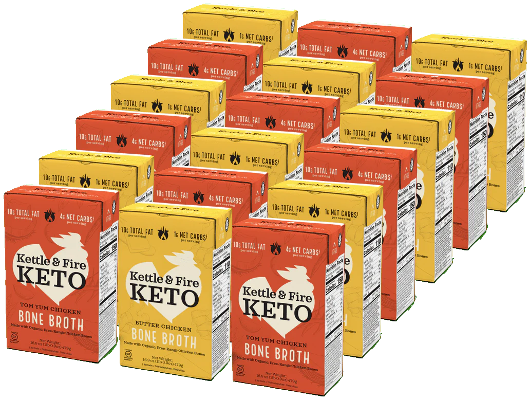 18-pack: Keto Broths Variety
