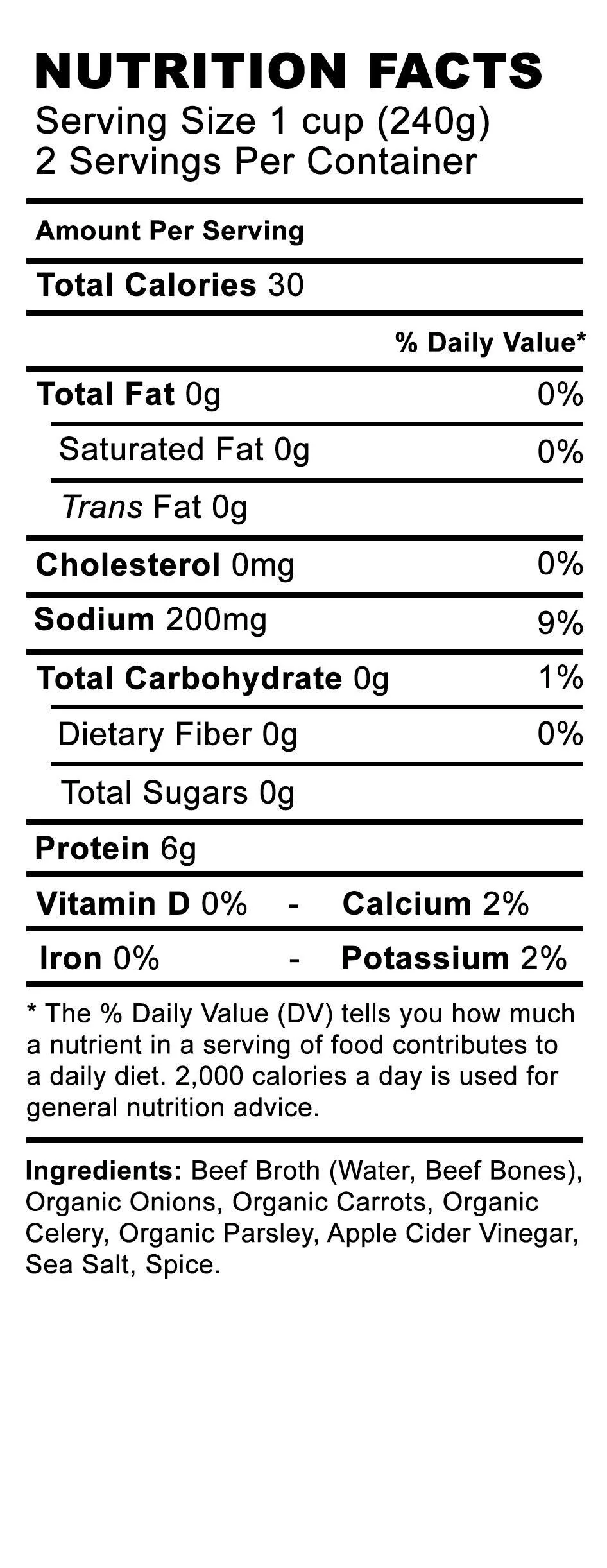 Grass-fed Beef Bone Broth: 16.9oz - Image 5